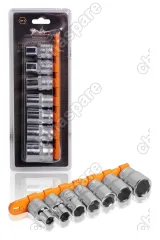 AT-7-31 Набор головок торцевых 1/2 дюйма DR шестигранных 7пр.