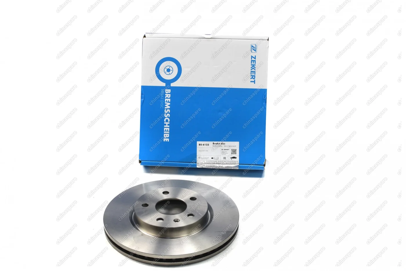 Диск тормозной передний Zekkert Chery M11