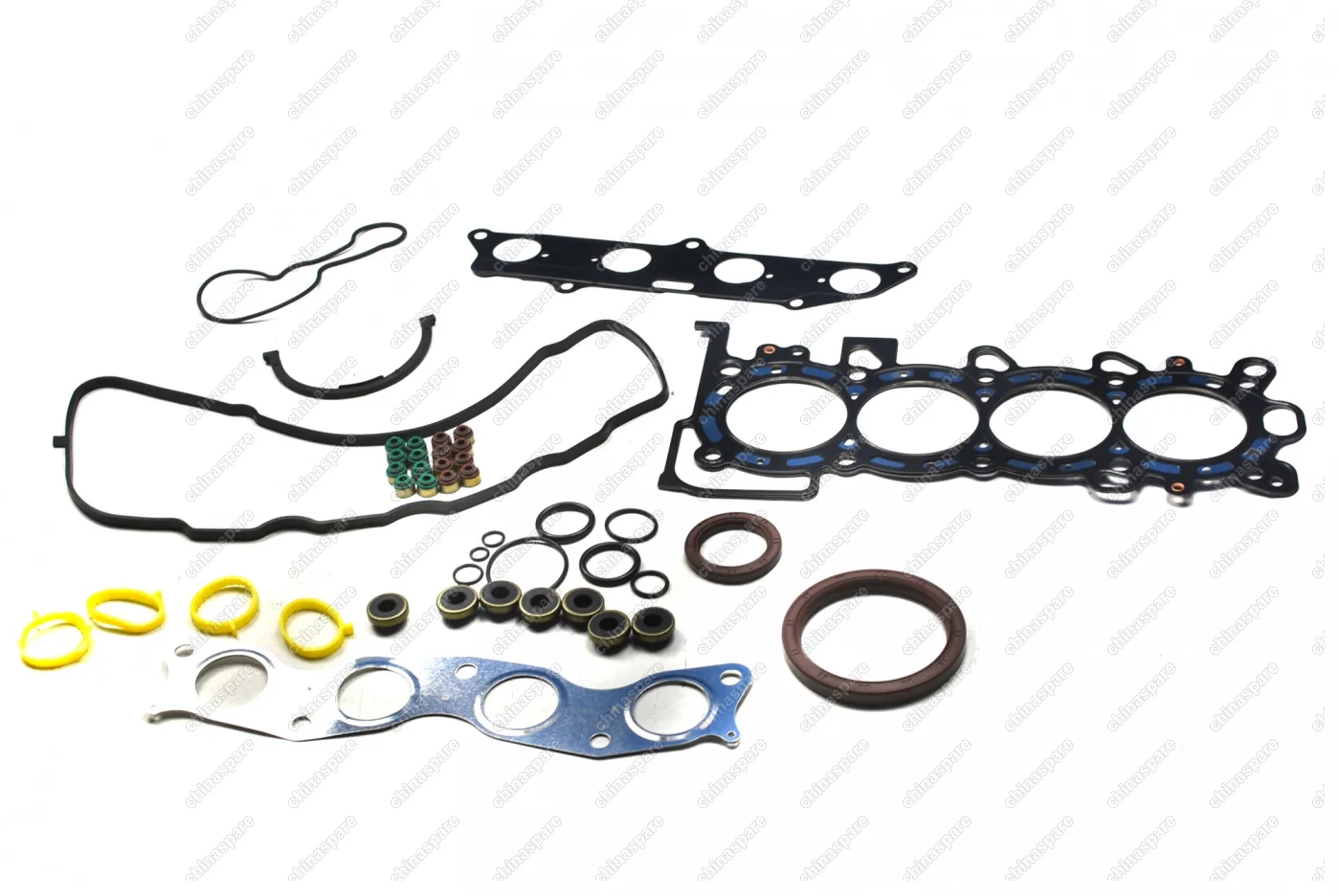 Комплект прокладок двигателя (металлическая прокладка ГБЦ) 473 BYD F3 (цепь)