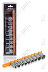 AT-9-32 Набор головок торцевых 1/2 дюйма DR шестигранных 9пр.