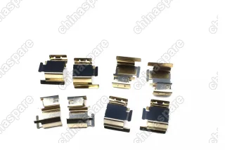 Пластины задних колодок (комплект) (пружина прижимная монтажная) Geely Emgrand X7, EC7