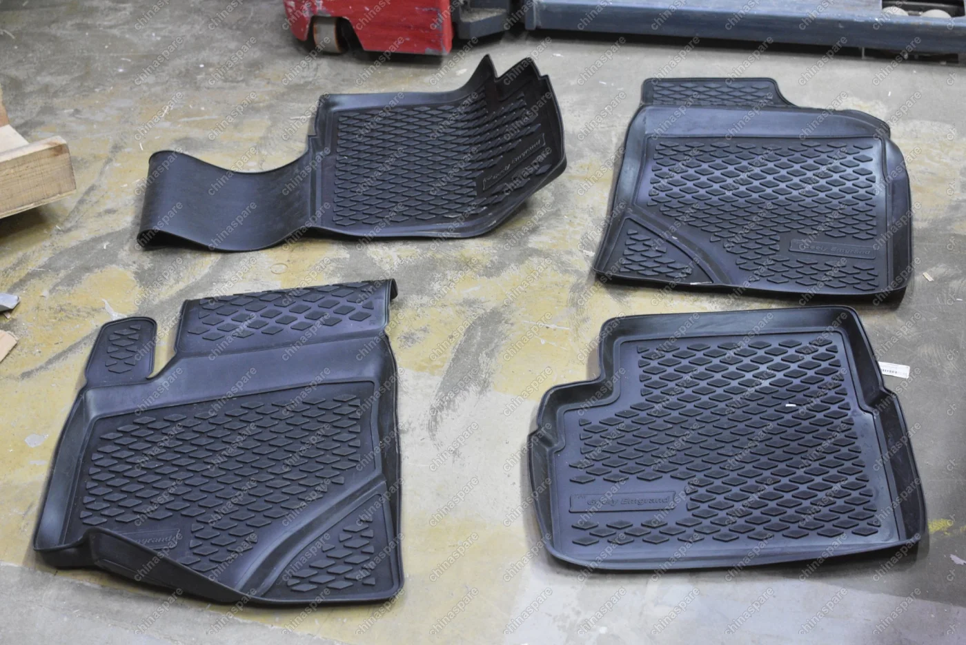 Коврики салона (полиуретан) Geely Emgrand EC7 2012-