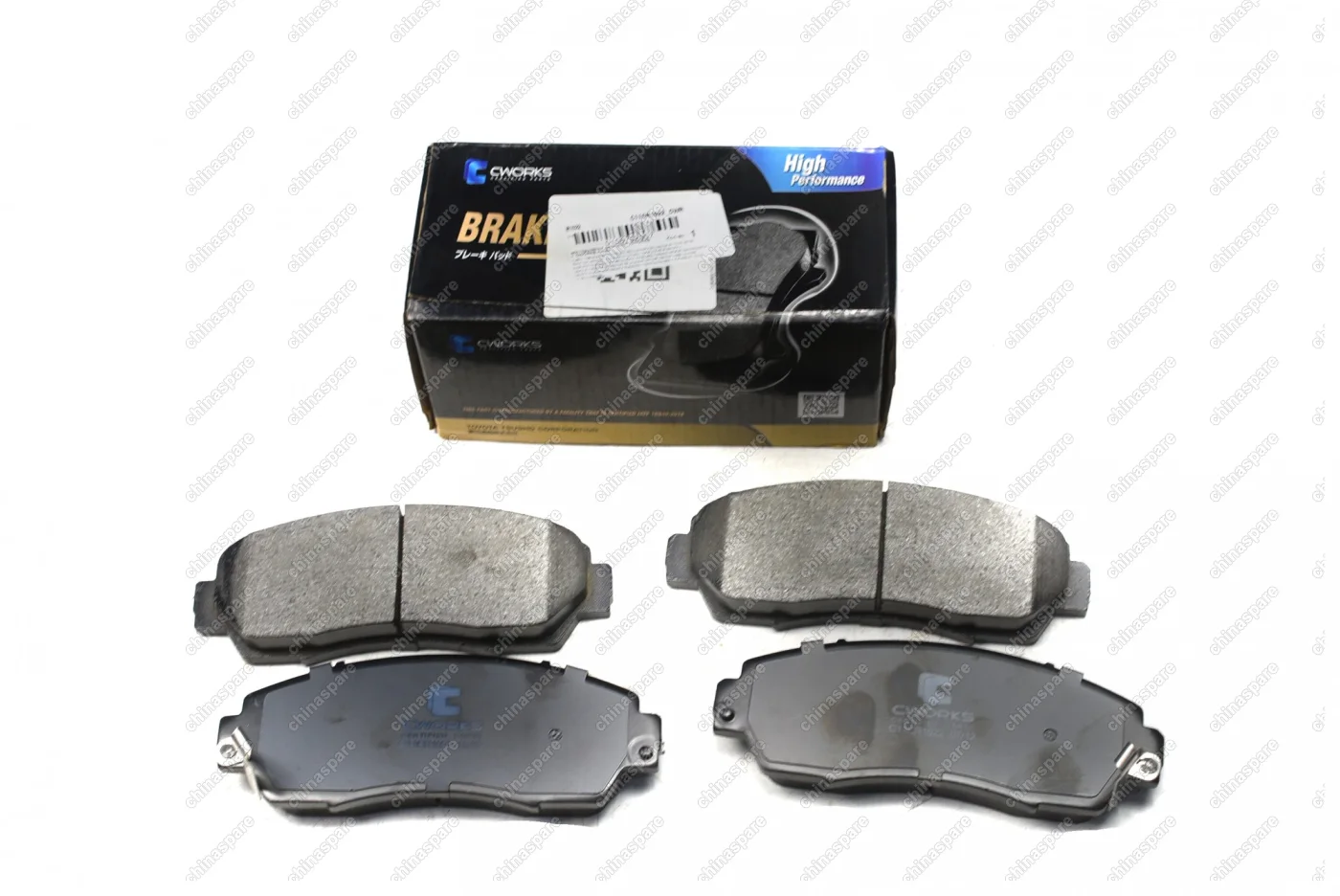 Колодки тормозные передние Chery Tiggo 8 Pro Max 1TD