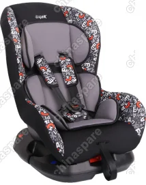 KRES0303 Детское автомобильное кресло SIGER ART "Наутилус" алфавит, 0-4 лет, 0-18 кг, группа 0+/1