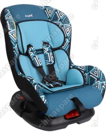 KRES0304 Детское автомобильное кресло SIGER ART "Наутилус" геометрия, 0-4 лет, 0-18 кг, группа 0+/1