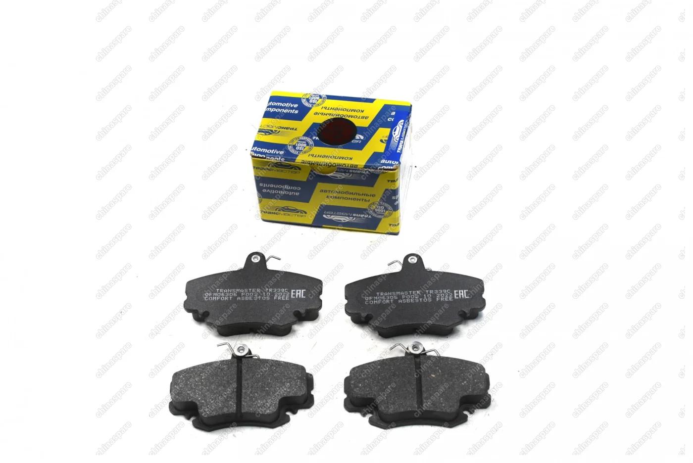 Колодки тормозные передние (без провода) Transmaster (комплект) Lifan Breez