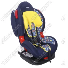 KRES2046 Детское автомобильное кресло SIGER ART "Кокон ISOFIX" котики, 1-7 лет, 9-25 кг, группа 1/2