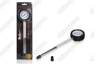 AT-CM-04 Компрессометр Удлинённый ВАЗ (2110-12, 16клап.), манометр в резиновом чехле, блистер