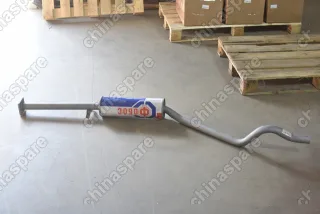 Резонатор (средняя часть глушителя) (длинный - без катализатора) Daewoo Nexia