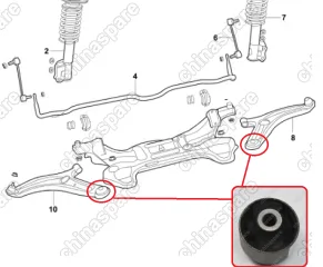 Сайлентблок переднего рычага  Задний / Changan CS35
