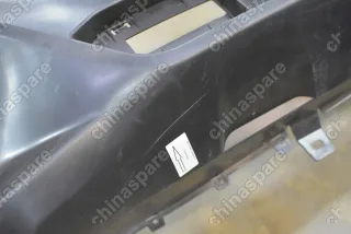 Бампер передний Haval H9 рестайлинг (с разметкой, под парктроник / без отверстий под омыватель фар) (уценка)