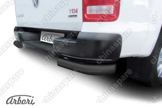 Уголки d76 Arbori черн. для Volkswagen AMAROK 2016-нв
