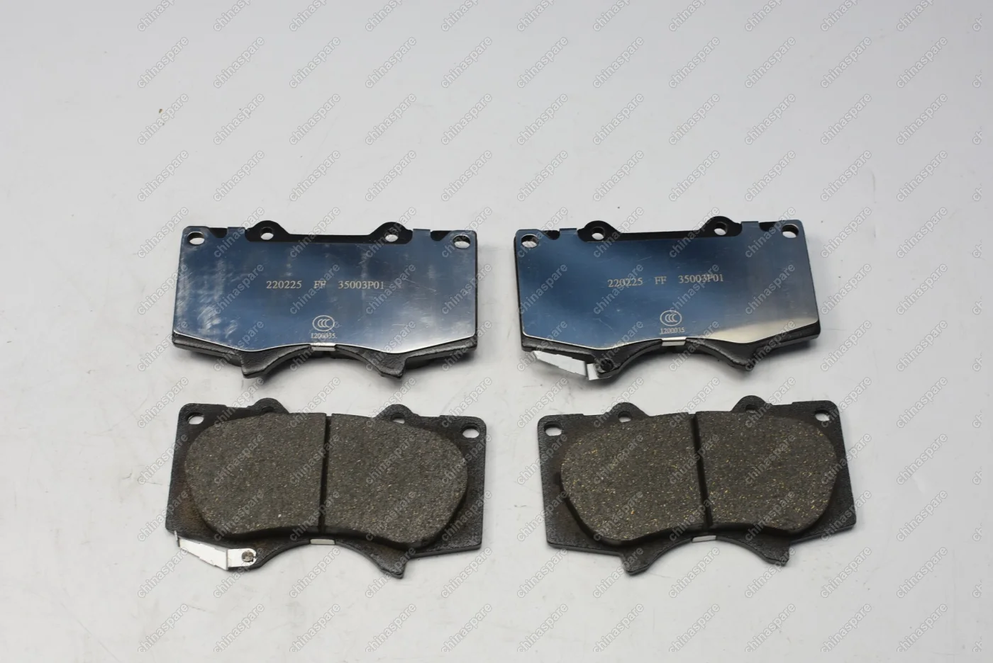 Колодки тормозные передние JAC T6