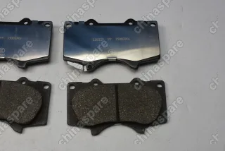 Колодки тормозные передние JAC T6