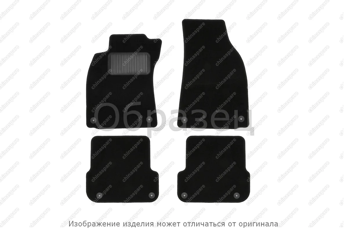 NLT511611110kh Коврики в салон VW Golf Plus АКПП 2005->, хб., 5 шт. (текстиль)