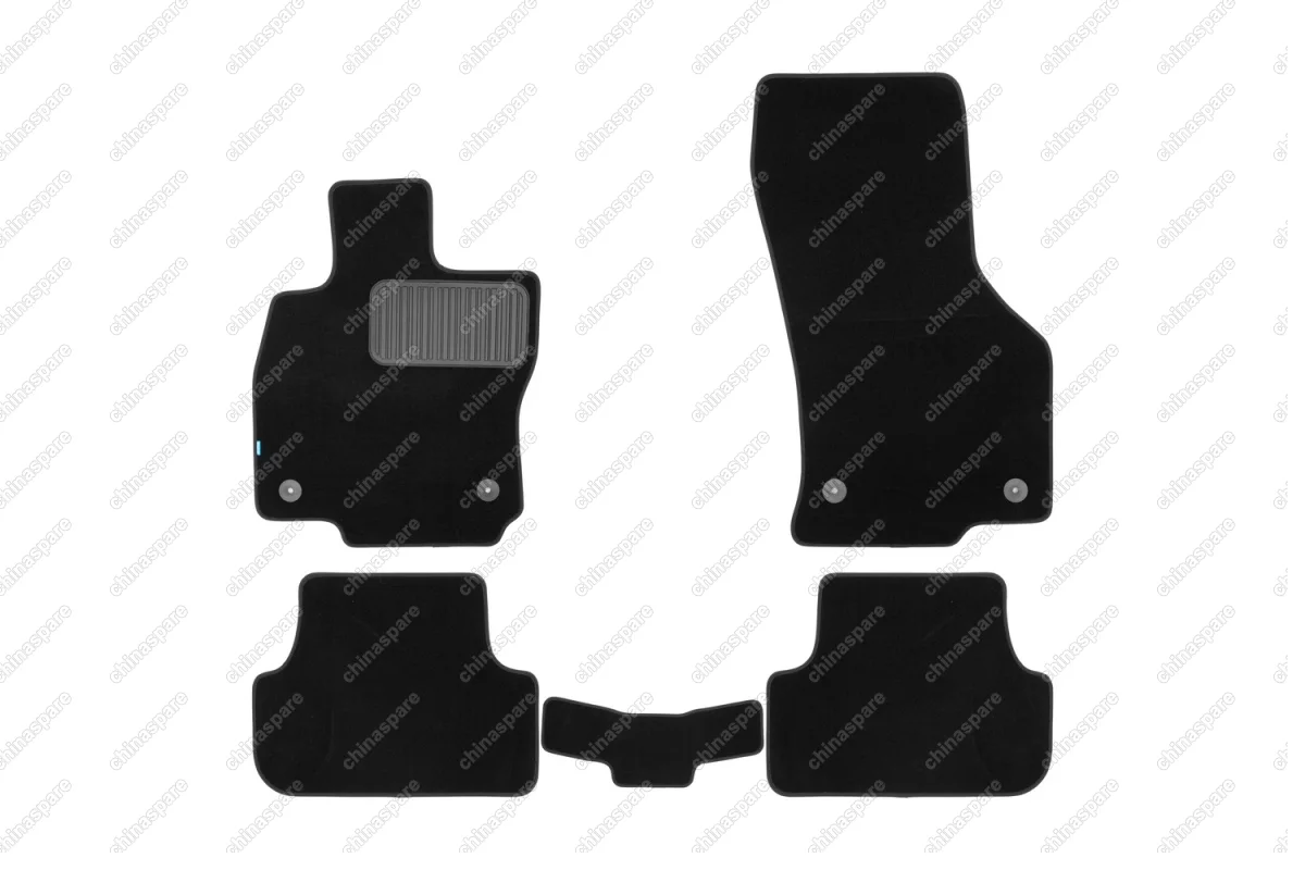 Коврики в салон Klever Premium VOLKSWAGEN Golf VII АКПП 2013-2016, хб., 5 шт. (текстиль)