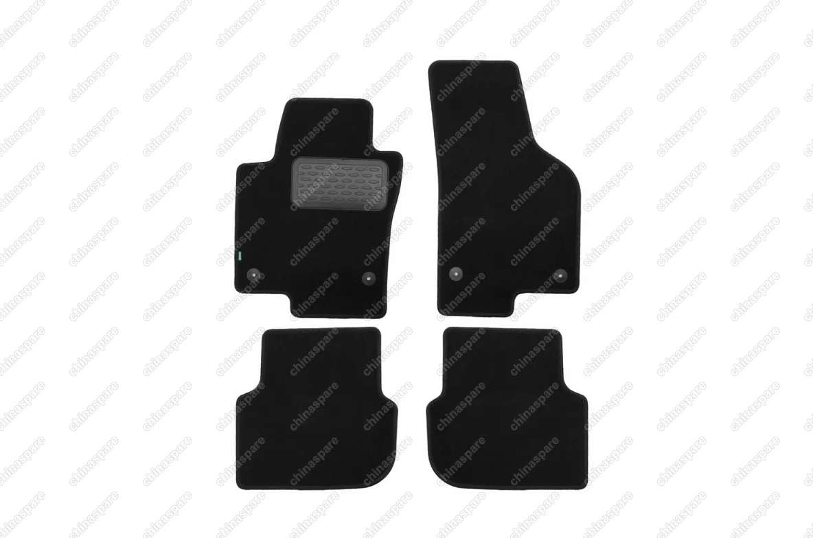 Коврики в салон Klever Premium VOLKSWAGEN Jetta V АКПП 2005-2011, сед., 5 шт. (текстиль)