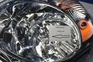 Фара головного света правая BYD F3, F3-R (уценка)