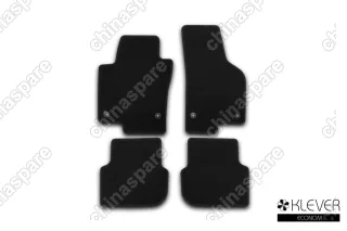 KVR01513801200k Коврики в салон Klever Econom VOLKSWAGEN Jetta 2011->, сед., 4 шт. (текстиль)
