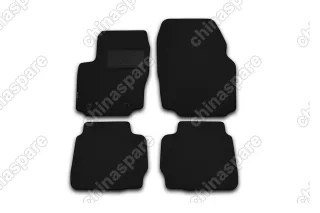 NLT514011110kh Коврики в салон VW Lupo 1998-2005->, хб., 4 шт. (текстиль)