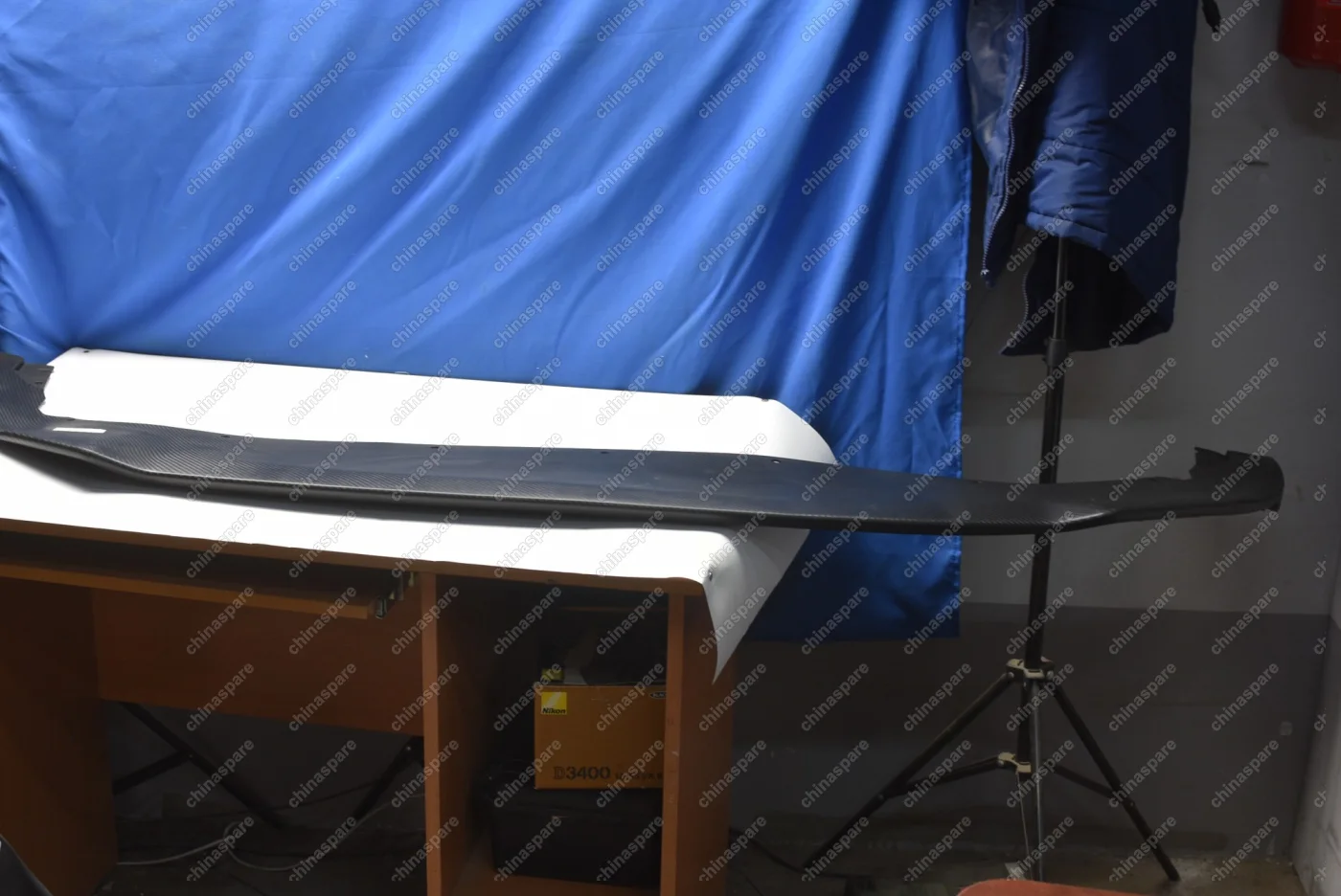 Спойлер бампера переднего нижний Geely Coolray (уценка)