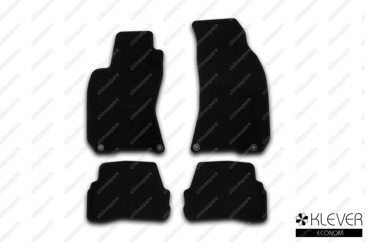 KLEVER01510901200k Коврики в салон Klever Econom VOLKSWAGEN Passat B5 АКПП 1996-2005, сед., 4 шт. (текстиль)