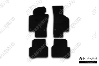 KLEVER01510601200k Коврики в салон Klever Econom VOLKSWAGEN Passat (B6) АКПП 2005-2008, сед., 4 шт. (текстиль)