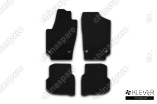 KVR01513001200k Коврики в салон Klever Econom VOLKSWAGEN Polo Sedan, 2010->, сед., 4 шт. (текстиль)