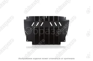 NLZ5126010NEW Защита картера подходит для VW Polo Sedan (10-14) (2мм) 1,6 бензин МКПП/АКПП (КРЕПЕЖ ШТАТНЫЙ!)