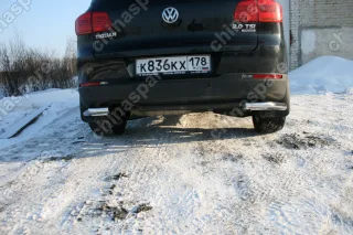 VWTI761408 Защита задняя уголки d60,Volksvagen Tiguan Track&Field Track&Style 2011-, VWTI.76.1408
