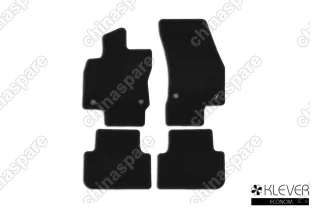 KLEVER01514701200k Коврики в салон Klever Econom VOLKSWAGEN Tiguan, 2017->, кросс., 4 шт. (текстиль)