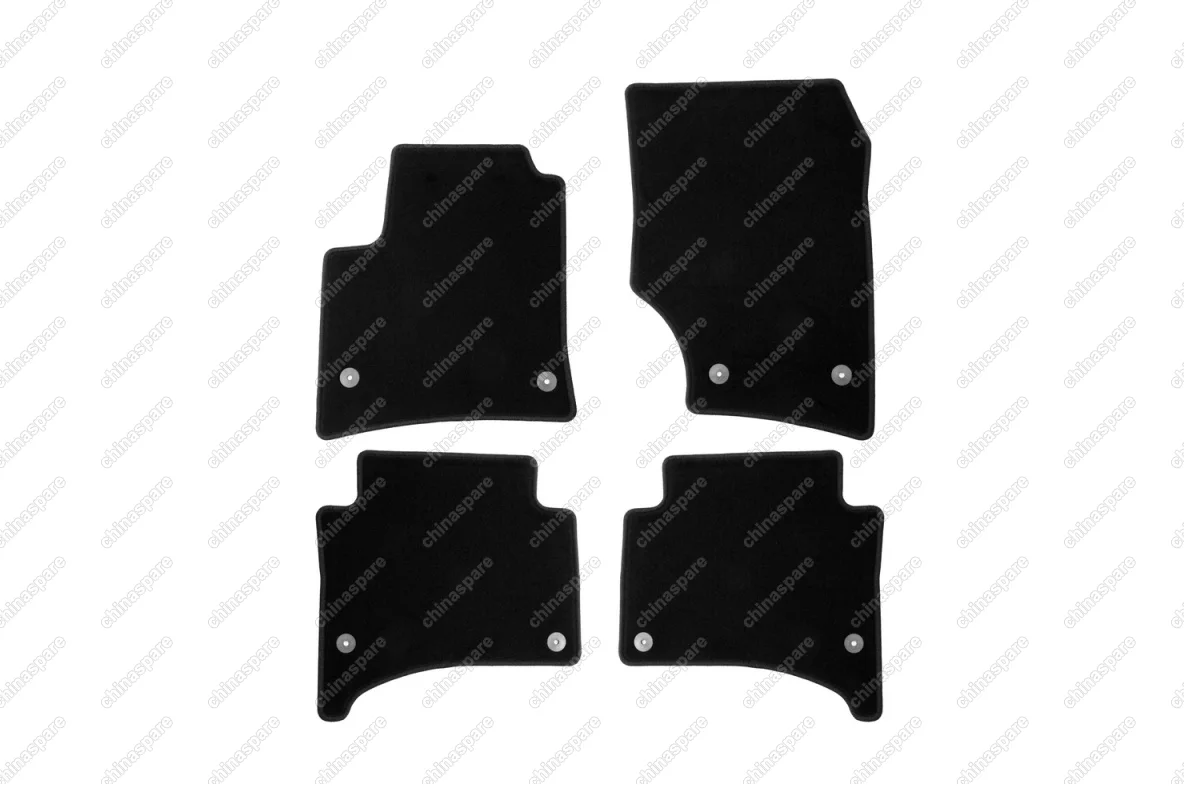 KLEVER01510101200k Коврики в салон Klever Econom VOLKSWAGEN Touareg 2002-2010, внед., 4 шт. (текстиль)