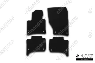 KVR01513601200k Коврики в салон Klever Econom VOLKSWAGEN Touareg 2010-2018, внед., 4 шт. (текстиль)