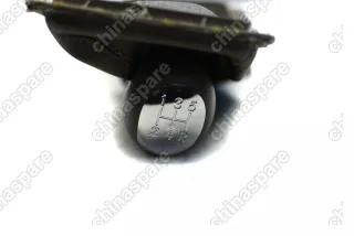 Ручка переключения передач с чехлом (коричневая) Chery Fora