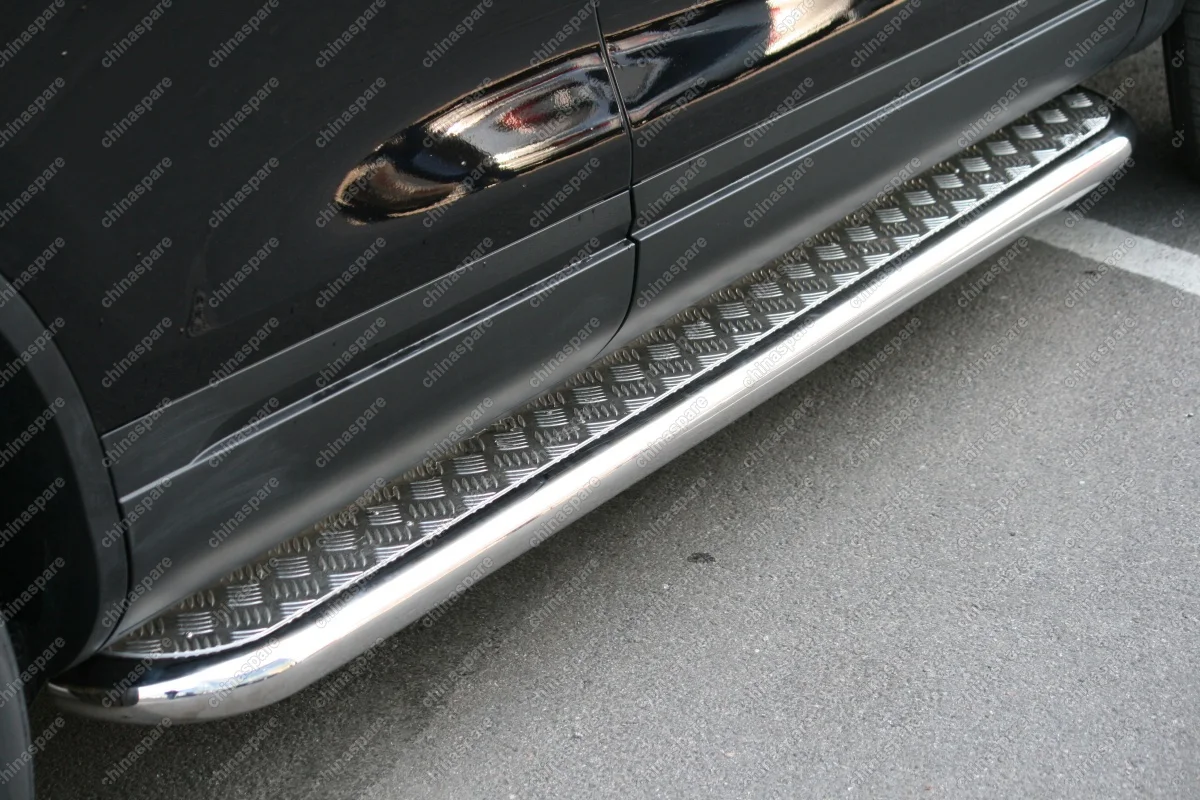 VWTG821192 Пороги с листом d 60 (компл 2шт.) "Volkswagen Touareg" 2010-  , VWTG.82.1192