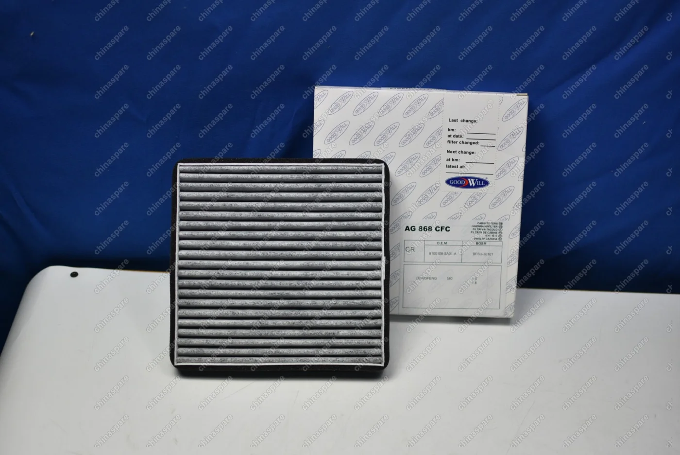 Фильтр салонный (угольный) GoodWill DongFeng 580