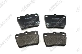 Колодки тормозные задние (комплект) Zekkert Chery Tiggo