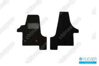 KLEVER03511122110kh Коврики в салон Klever Premium VOLKSWAGEN Transporter (T5) 2003->, фург., 2 шт. (текстиль)