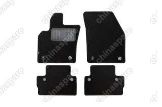 Коврики в салон Klever Standard VOLVO C30 АКПП 2006-2009, 2010->, хб., 4 шт. (текстиль)