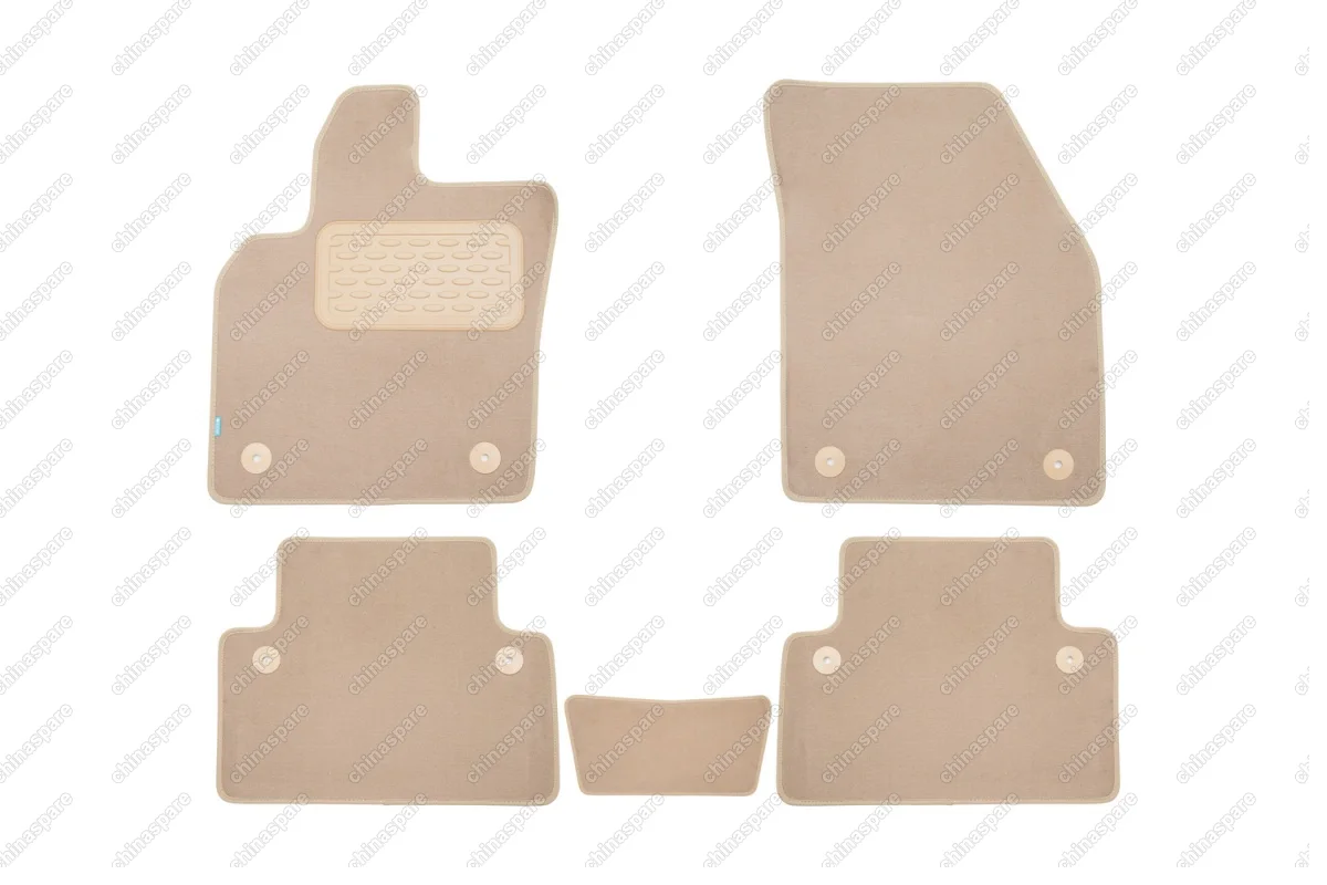 KLEVER04500122112kh Коврики в салон Klever Premium VOLVO S40 АКПП 2004->, сед., 5 шт. (текстиль, бежевые)