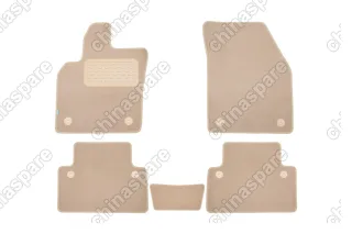 KLEVER04500122112kh Коврики в салон Klever Premium VOLVO S40 АКПП 2004->, сед., 5 шт. (текстиль, бежевые)