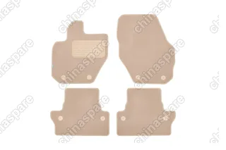 KLEVER04500322112kh Коврики в салон Klever Premium VOLVO S60 АКПП 2010-2013, 2013-> сед., 4 шт. (текстиль, бежевые)