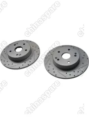 Диск тормозной задний перфорированный  Geely Coolray (комплект, 4050041600) UIDNU