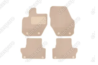 KLEVER04500922112kh Коврики в салон Klever Premium VOLVO XC60 АКПП 2008->, внед., 4 шт. (текстиль, бежевые)