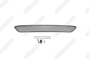 1540110151 Сетка на бампер внешняя для VOLVO X60 2010-2013, черн., 15 мм, для автомобилей без переднего парктроника
