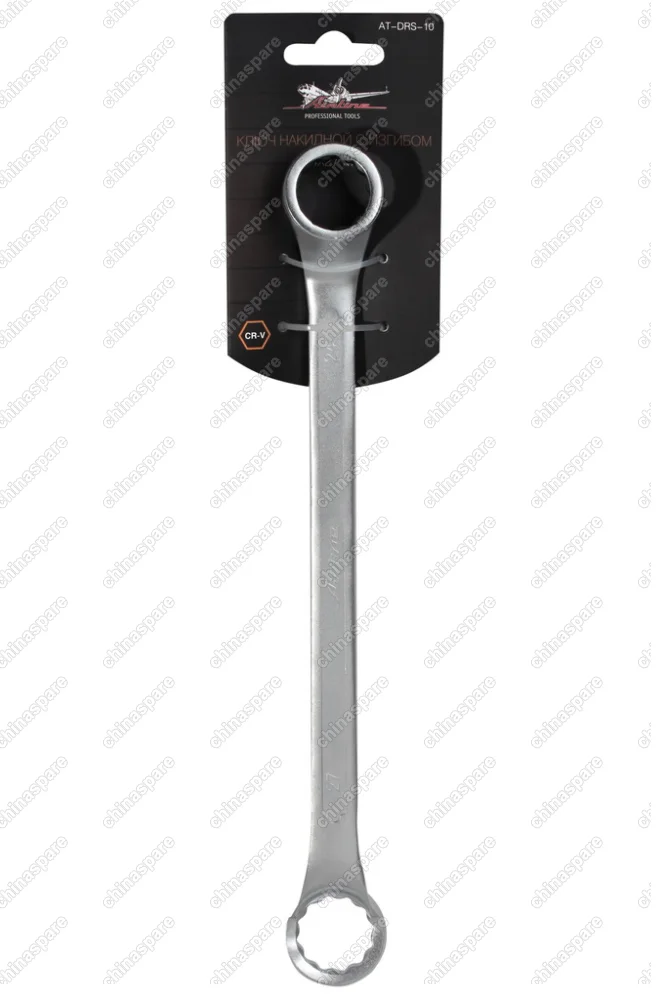 AT-DRS-10 Ключ накидной с изгибом 24х27мм