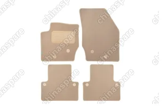 KLEVER04500422112kh Коврики в салон Klever Premium VOLVO XC90 АКПП 2002-2015, внед., 4 шт. (текстиль, бежевые)