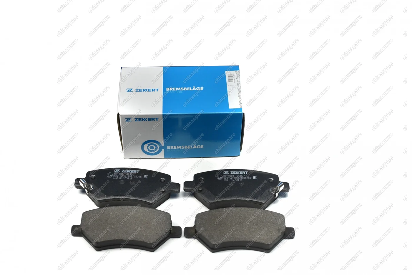 Колодки тормозные передние Zekkert Kaiyi E5 / Chery Tiggo, Tiggo FL, Tiggo 2, Tiggo 3