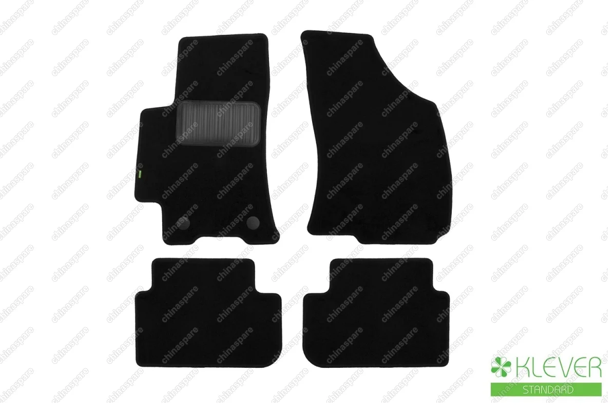 Коврики в салон Klever Standard ZAZ Chance 2009->, сед., хб., 4 шт. (текстиль)