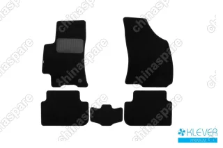 Коврики в салон Klever Premium ZAZ Chance 2009->, сед., хб., 5 шт. (текстиль)